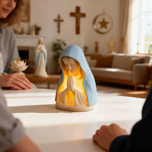 Virgin Mary Night Light